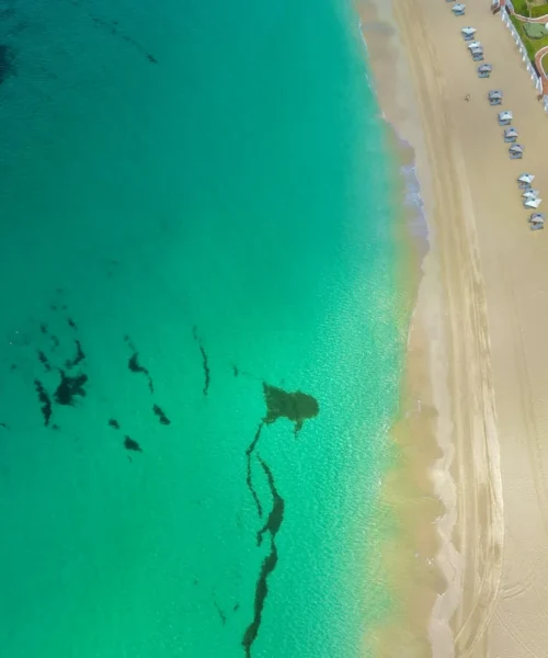 Azora Nicolaus, villaggio turistico sulla costa italiana visto dall alto