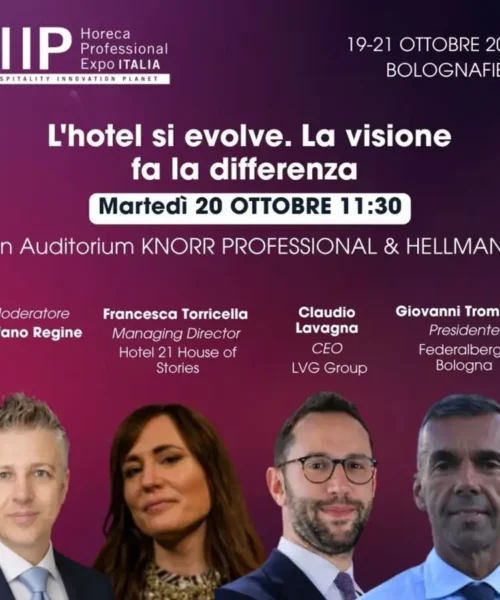 L'hotel si evolve, il panel di HIP Italia 2026 a BolognaFiere moderato da Stefano Regine